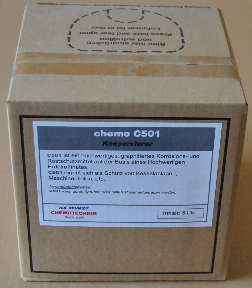 Konservierer gravitiert CHEMO C 501  5 Ltr. Systemkarton